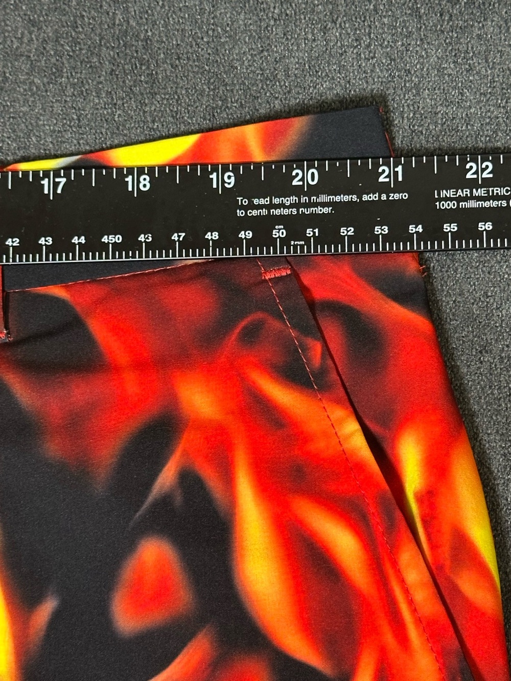 Loudmouth Golf Flame Fire Print Stretch Shorts Men’s 40 - Picture 5 of 12
